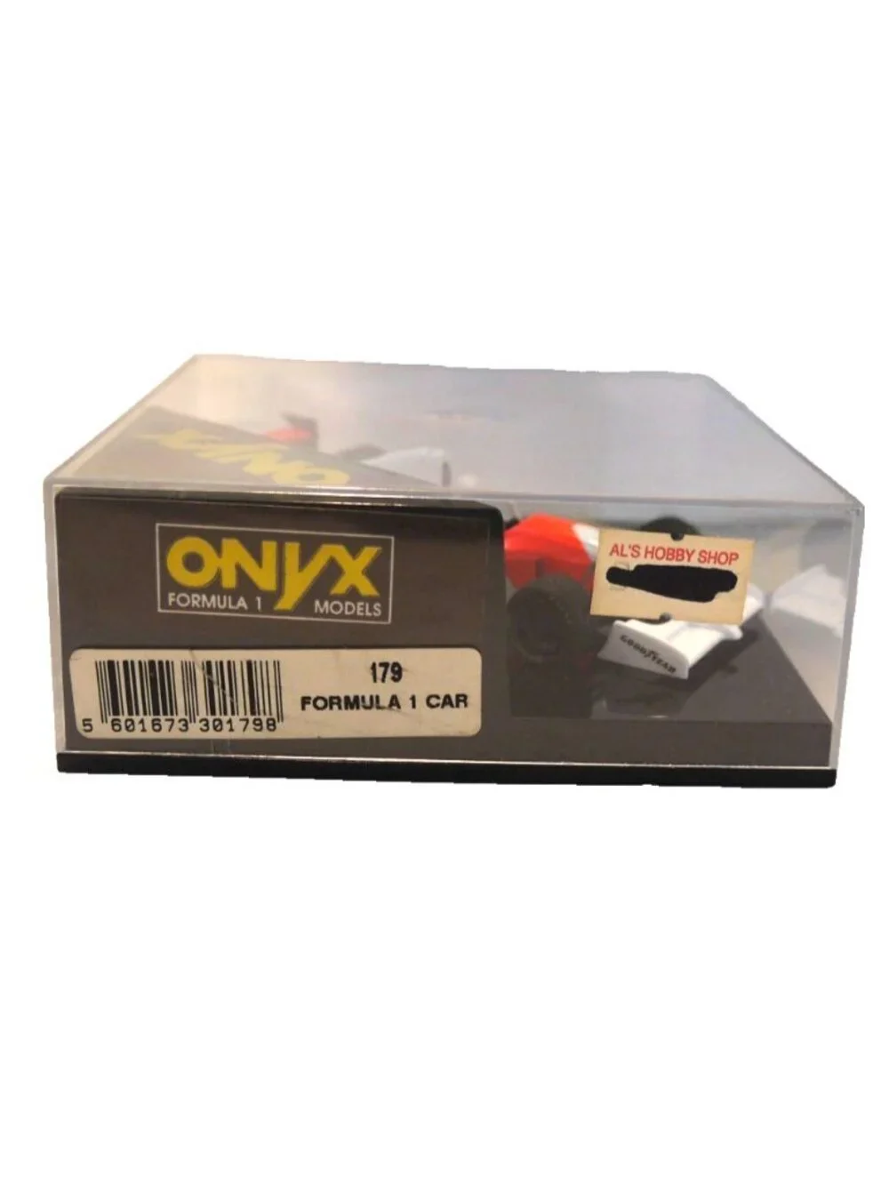 Onyx die cast model F1 race car #179 Formula 1 Car New, Box Damaged